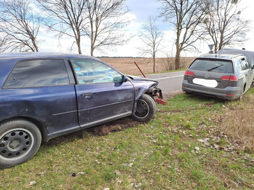 Gmina Kiszkowo. Zderzenie trzech pojazdów w Darmoszewie