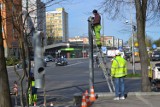 Konin na skrzyżowaniu Dworcowej z Alejami 1 - go Maja [ZDJĘCIA]