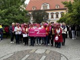 Różowy Marsz Nadziei przeszedł ulicami Kluczborka. Panie zachęcały do mammografii