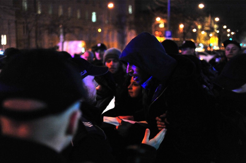 Zdjęcie z warszawskiej manifestacji
