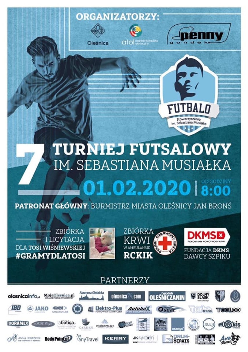 "Emocje piłkarskie to jedno, ale najważniejsza jest pomoc dla Tosi" - Jarosław Musiałek zaprasza na siódmy Memoriał Sebastiana Musiałka