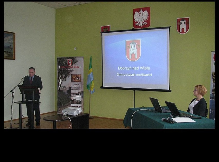 Spotkanie w sprawie utworzenia Centrum Ratowniczo-Gaśniczego w Dobrzyniu nad Wisłą