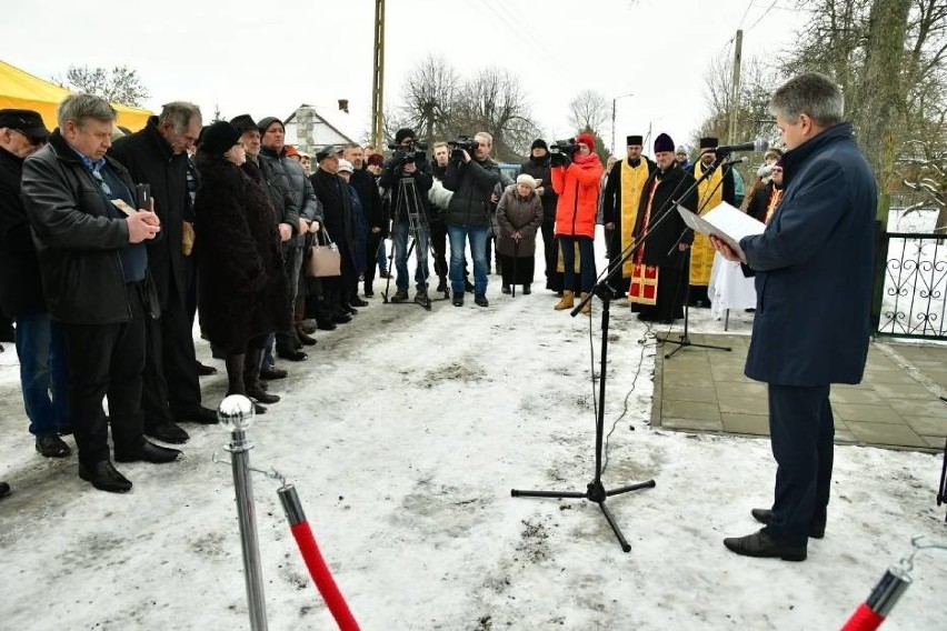 Uroczystości w Zaleszanach w styczniu zeszłego roku.