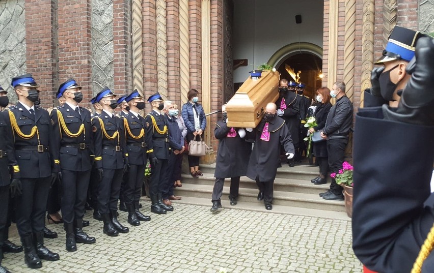 Pogrzeb Macieja Aleksiuka w Roztoce koło Świdnicy