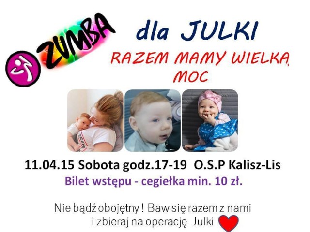 Malutka Julka cierpi na wrodzoną wadę serca. Dziecko musi przejść operację