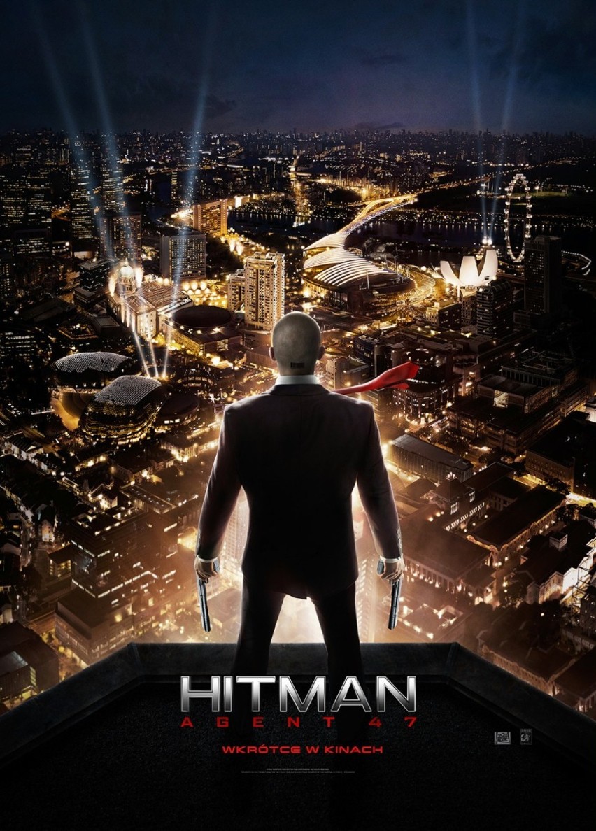 Plakat z filmu Hitman. Agent 47