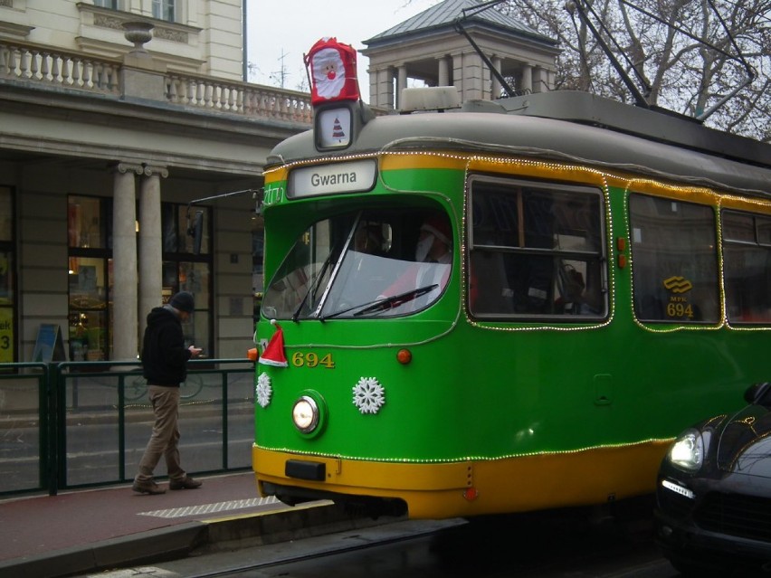 MPK Poznań - Świąteczna bimba na ulicach miasta