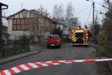 Pożar przy ul. Granicznej w Toruniu. Nie żyje jedna osoba [ZDJĘCIA]