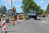 Trwa remont ulicy Orbitalnej w Głogowie