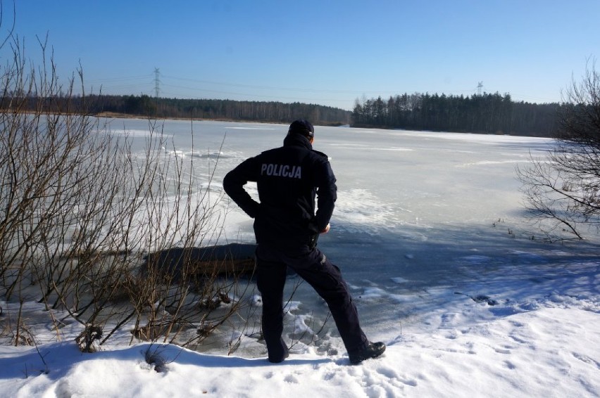 Policja w Myszkowie skontrolowała zbiorniki wodne