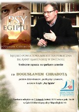 Bogusław Chrabota w Świdniku. Spotkanie z autorem "Psów Egiptu"