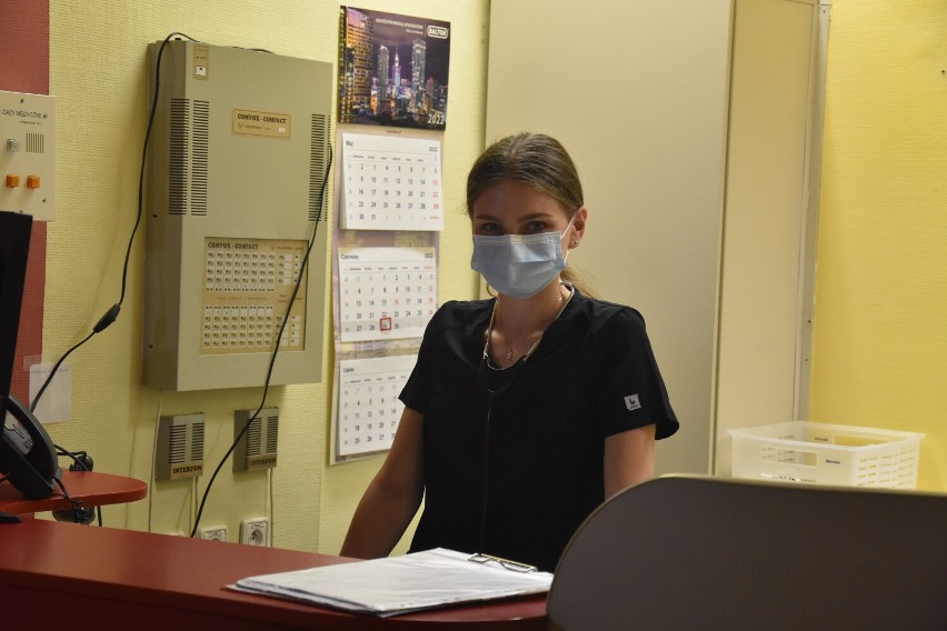 Na Ukrainie, Iryna Lehka od dwóch lat pracowała w szpitalu w...