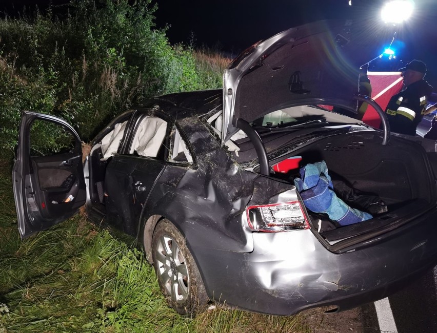 Wypadek w Ligocie koło Kobylej Góry. Nie żyje 16-latka z powiatu oleśnickiego