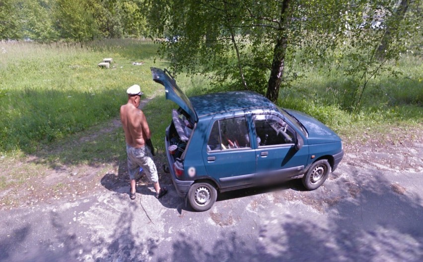 Po Dąbrowie Górniczej będzie jeździł samochód Google Street View! Kogo przyłapał do tej pory? Zobacz ZDJECIA!
