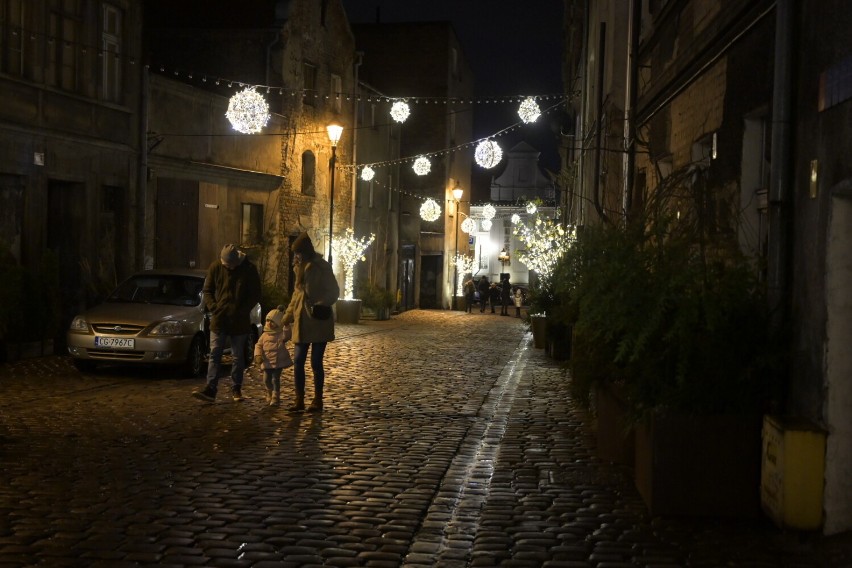 Tak wygląda świąteczna iluminacja w Grudziądzu. Została...