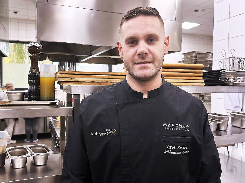 „Chcę, żebyśmy mieli najlepszą restaurację w Pile" - mówi Arkadiusz Szulc, nowy szef kuchni w Restauracji Marchew w Hotelu Arche