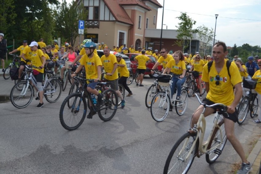 XII Żuławski Rajd Rowerowy. Pojechali z Cedrów Wielkich do Przywidza [ZDJĘCIA]