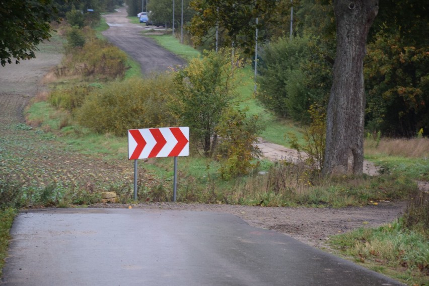 Tak się składa, że mamy zdjęcia drogi z jesieni 2020...