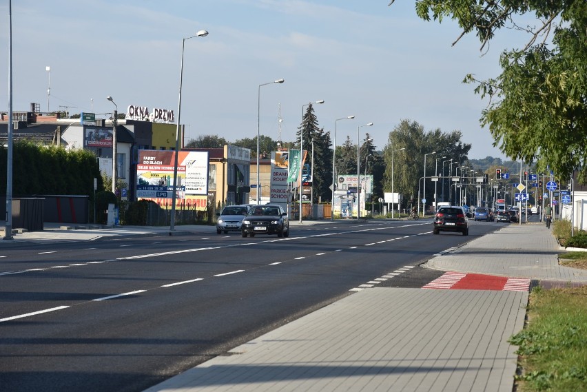 Remont ulicy Krakowskiej obejmował odcinek o długości 440...