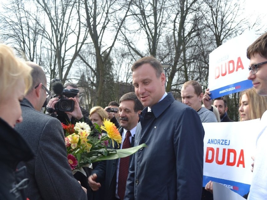 Lębork. Prezydent Andrzej Duda spotka się na placu Pokoju z mieszkańcami. Przypominamy wizytę sprzed 5 lat