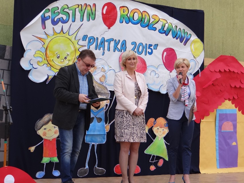 Festyn rodzinny w Szkole Podstawowej nr 5 w Wieluniu. 