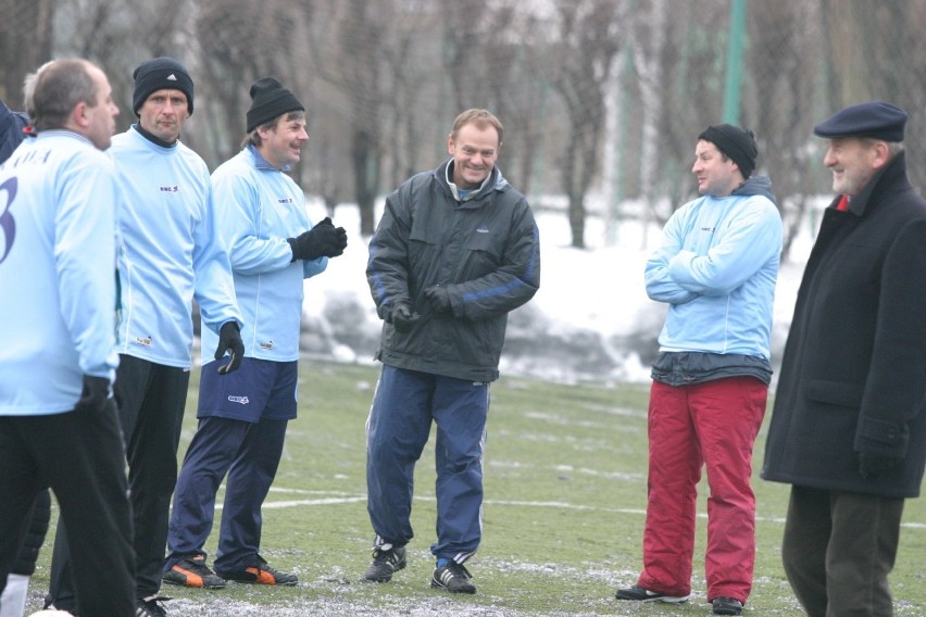 Noworoczny mecz "Świetlików" z oldbojami Lechii Gdańsk na...