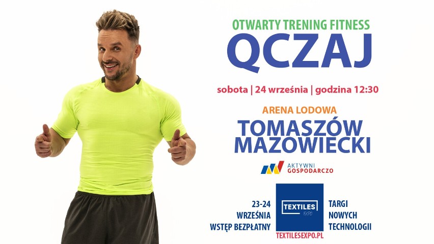 Targi Nowych Technologii w Tomaszowie. Trening z Qczajem, koncert Dave Bo z zespołem. PROGRAM IMPREZY