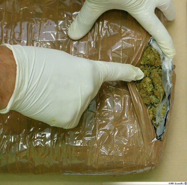Policjanci przechwycili 5,5 kg narkotyków