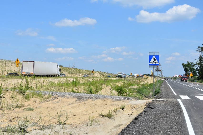 Obecnie na budowie S-5 między Bydgoszczą, a Szubinem...