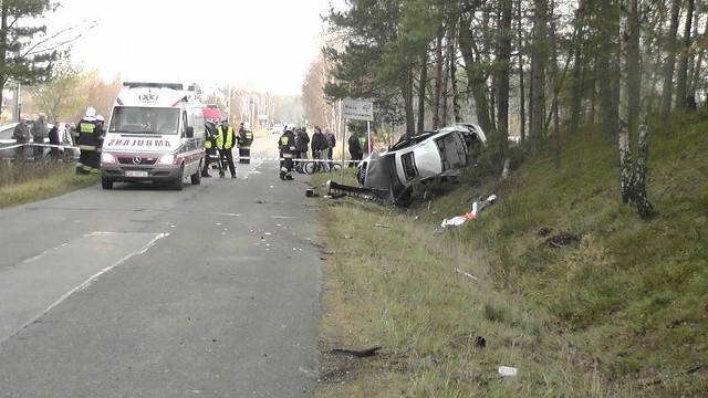 Wypadek w Kaletach z 19 listopada, w którym ucierpiały 4 osoby