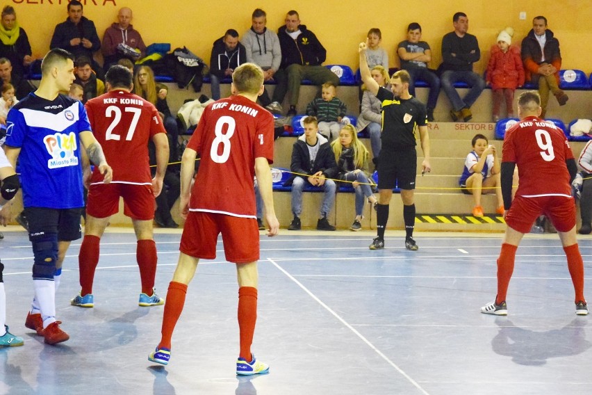 II liga futsalu: KS Futsal Piła przegrywał już 1:4 z KKF Konin, ale zdołał zremisować. Zobacz zdjęcia