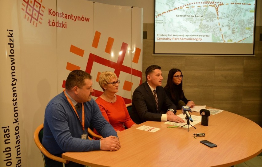 Miasto sprzeciwia się wybudowaniu szybkiego szlaku kolejowego w Konstantynowie Łódzkim