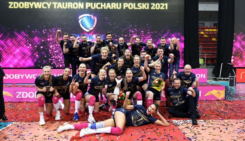 Grupa Azoty Chemik Police - zdobywca Pucharu Polski 2021.