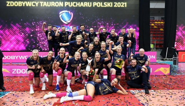 Grupa Azoty Chemik Police - zdobywca Pucharu Polski 2021.