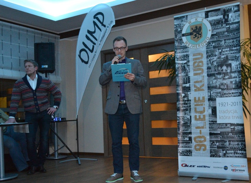 Prezentacja Gryfa Wejherowo odbyła się w Cafe Olimp w...