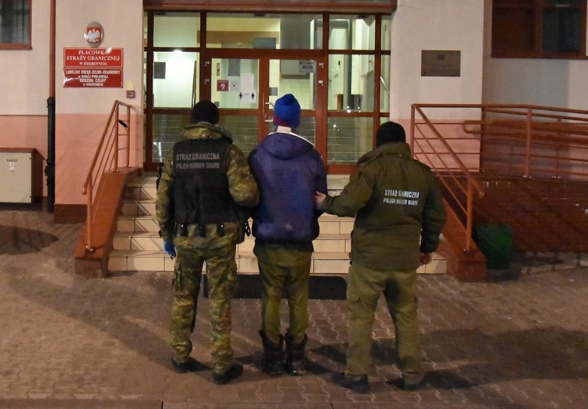 Funkcjonariusze z NOSG zatrzymali nielegalnego imigranta z Ukrainy. Zobacz zdjęcia