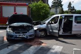 Wypadek w pobliżu Szkoły Podstawowej nr 1 w Szczecinku [zdjęcia]