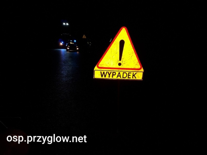 Do wypadku we Włodzimierzowie doszło w nocy 3 lutego