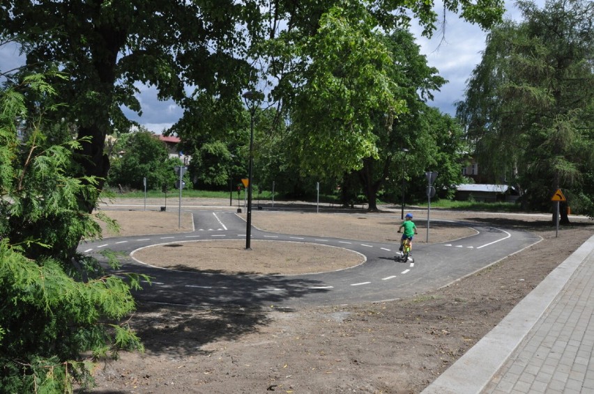 Park z miasteczkiem ruchu drogowego przy ul. Dolińskiego w...