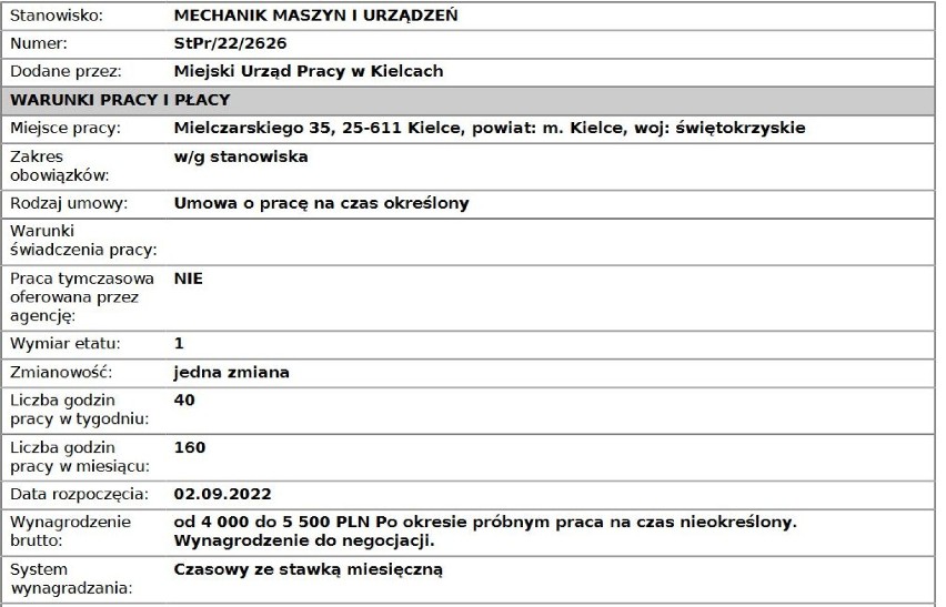Jest dobrze płatna praca w Kielcach! Tutaj zarobisz powyżej 5 tysięcy złotych. Sprawdź oferty