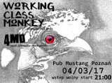 4MD & Working Class Monkey |04.03.17| Mustang Pub Poznań