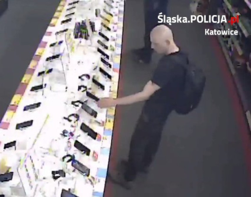 Katowice: Ukradł telefon w Media Expert [WIDEO]. Rozpoznajesz go?