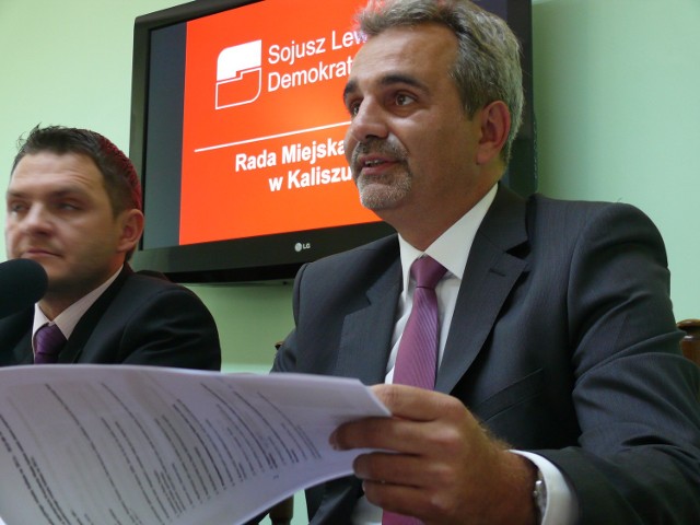 Tomasz Grochowski jest oficjalnym kandydatem SLD na prezydenta Kalisza.