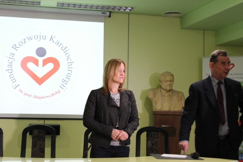 Iwona Guzowska została ambasadorem Fundacji Rozwoju Kardiochirurgii w Zabrzu