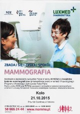 Bezpłatne badanie mammograficzne w Kole