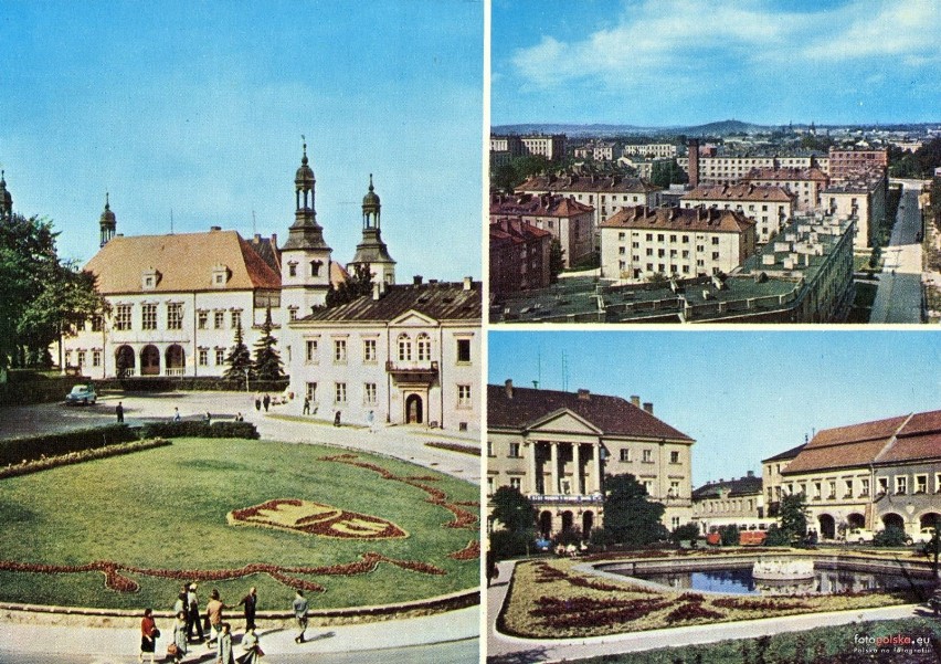 Lata 1966-1968 , Kielce, Pałac Biskupów Krakowskich, widok...
