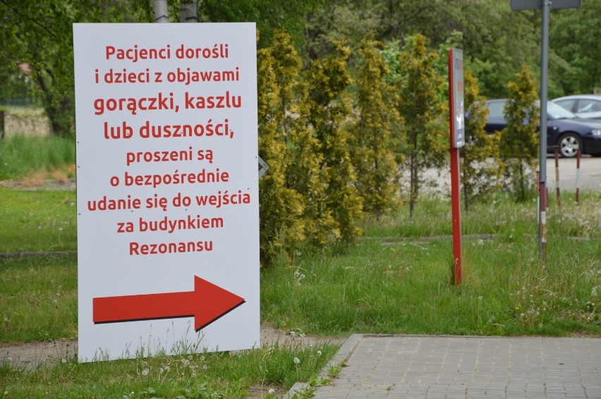 Pierwszy oddział wewnętrzny oświęcimskiego szpitala zamknięty