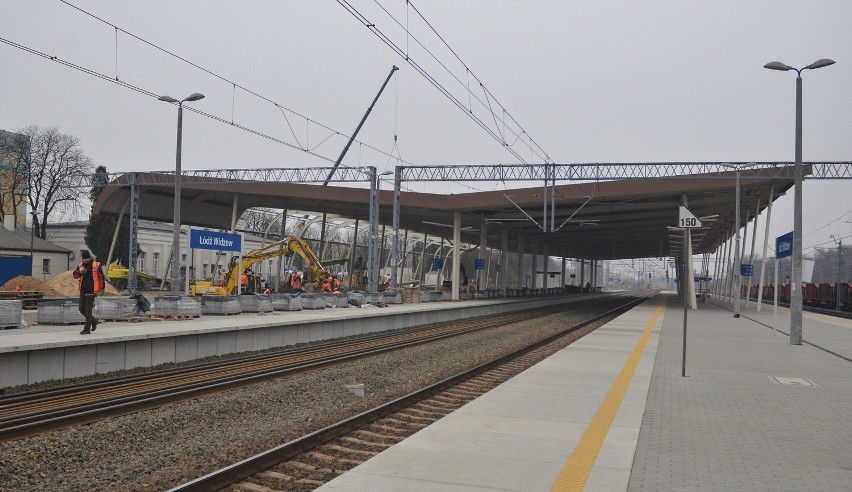 Dworzec Łódź Widzew: nowe perony, dach, wyposażenie [ZDJĘCIA]