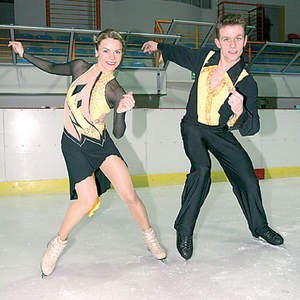Aleksandra Kauc i Michał Zych pilnie trenują przed startem na igrzyskach.
