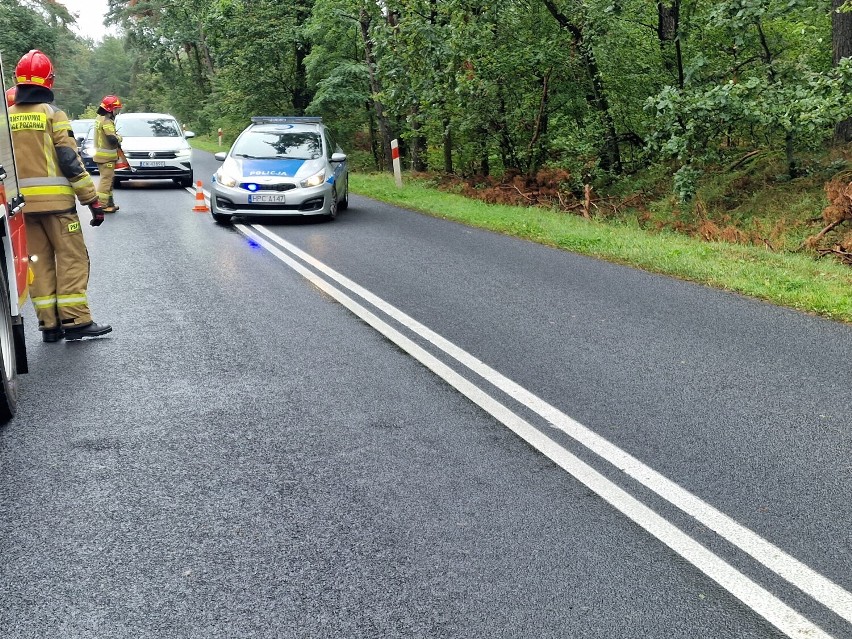 Dachowanie volkswagena w gminie Brześć Kujawski